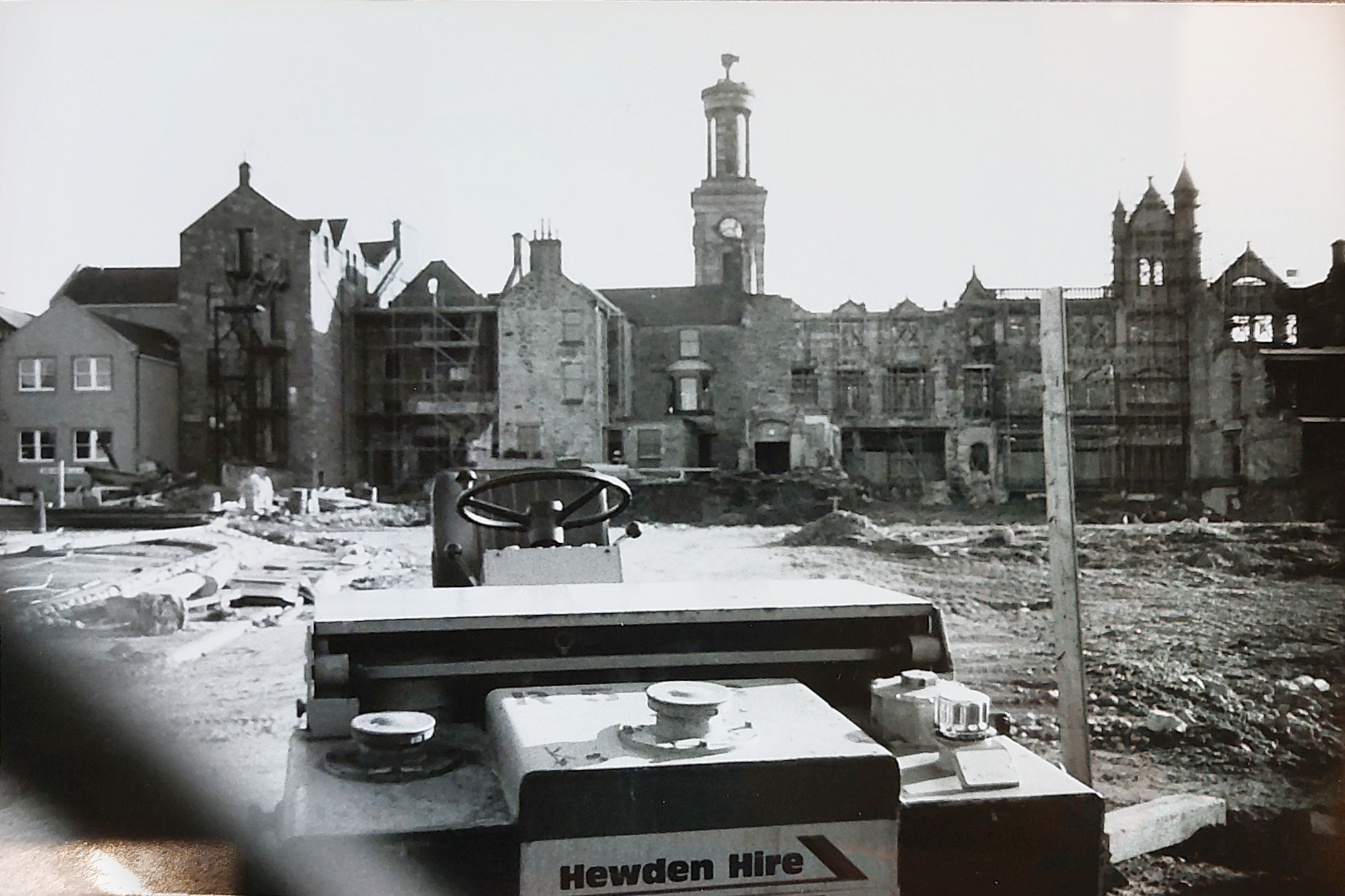 Building of the St Giles Centre on Elgin High Street